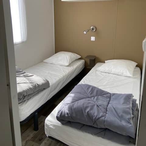 MOBILHOME 6 personas - VÁLVULA DE TUBO - MH215 - Breiz Iloc