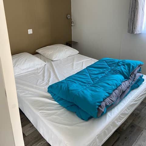 BUNGALOW 6 personnes - VANNEAU HUPPÉ - MH215 - Breiz Iloc