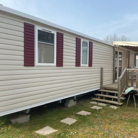MOBILHOME 6 personnes - 3 chambres (jusqu'à 40m²) lave vaisselle et/ou lave-linge - 1 SDB - MH26,46,54,57,75,123,136,139,141,145,152,163,169,216