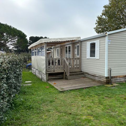 MOBILHOME 6 personnes - 3 chambres (40m² et +) - lave vaisselle et/ou lave-linge - 2 SDB - vue mer - MH31,53,70,84,106,148,151,173