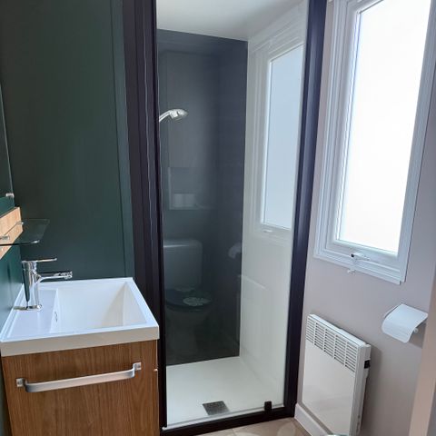 MOBILHOME 4 personnes - Mobilhome PREMIUM 4 pers. 2 chambres / 40m2 et +,  L.L et/ou L.V, terrasse fermée, vue mer  : MH 21 - 30 - 52 - 62 - 135 - 167 - 176 