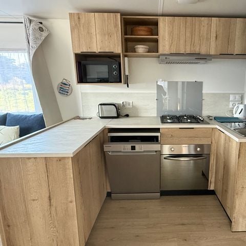 MOBILHOME 4 personnes - Mobilhome PREMIUM 4 pers. 2 chambres / 40m2 et +,  L.L et/ou L.V, terrasse fermée, vue mer  : MH 21 - 30 - 52 - 62 - 135 - 167 - 176 