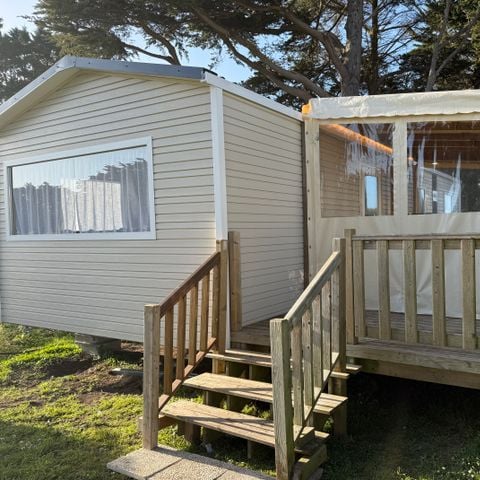 MOBILHOME 4 personnes - Mobilhome PREMIUM 4 pers. 2 chambres / 40m2 et +,  L.L et/ou L.V, terrasse fermée, vue mer  : MH 21 - 30 - 52 - 62 - 135 - 167 - 176 