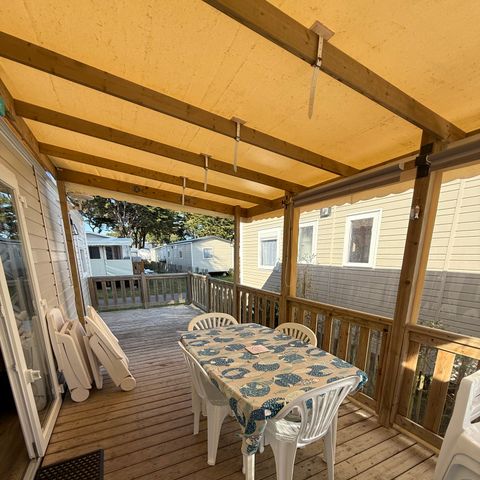 MOBILHOME 6 personnes - 3 chambres, jusqu'à 40m2, sans équipements : MH 77 - 124 - 194