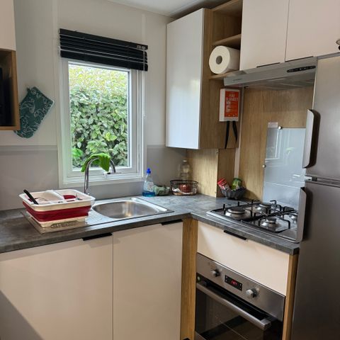 MOBILHOME 6 personnes - 3 chambres, jusqu'à 40m2, sans équipements : MH 77 - 124 - 194