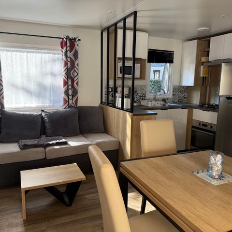 MOBILHOME 6 personnes - 3 chambres, jusqu'à 40m2, sans équipements : MH 77 - 124 - 194