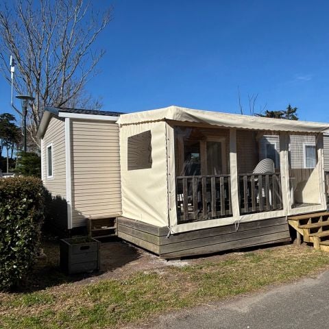 MOBILHOME 6 personnes - 3 chambres, jusqu'à 40m2, avec équipements L.L et/ou L.V : MH 26 - 46 - 57 - 75 - 123 - 136 - 139 - 145 - 151 - 163 - 216 - 220