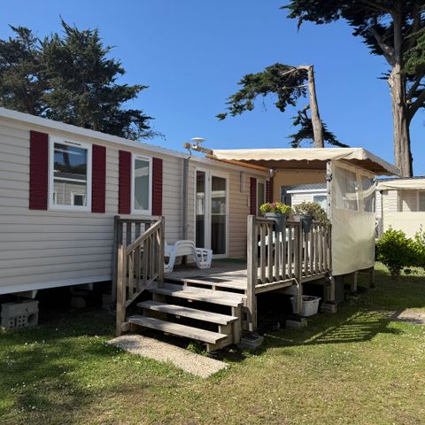 MOBILHOME 6 personnes - 3 chambres, jusqu'à 40m2, avec équipements L.L et/ou L.V : MH 26 - 46 - 57 - 75 - 123 - 136 - 139 - 145 - 151 - 163 - 216 - 220