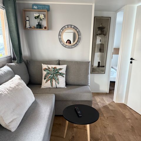 MOBILHOME 6 personnes - PREMIUM 6 pers. 3 chambres / 40m2 et + / L.L et/ou L.V, terrasse fermée, vue mer : MH 31 - 53 - 54 - 70 - 84 - 94 - 106 - 134 - 141 - 148 - 149 - 164 