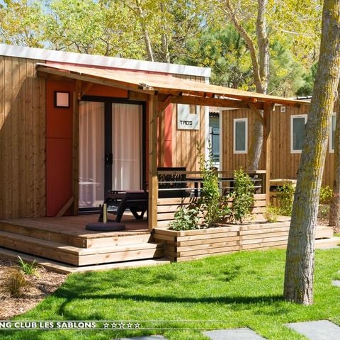 Stacaravan 4 personen - Luxe 2CH