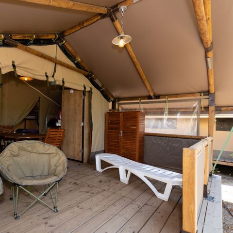 Safarizelt 5 personen - LODGE ETANG