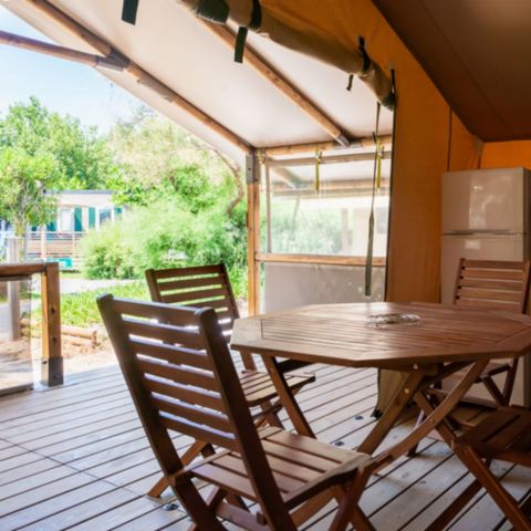 Safarizelt 5 personen - Sunlodge Komfort (keine Dusche)