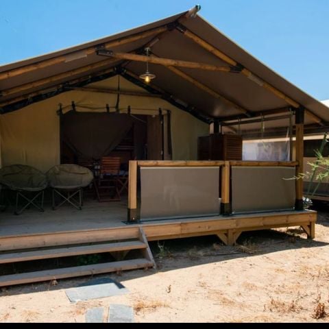Safarizelt 5 personen - Sunlodge Komfort (keine Dusche)
