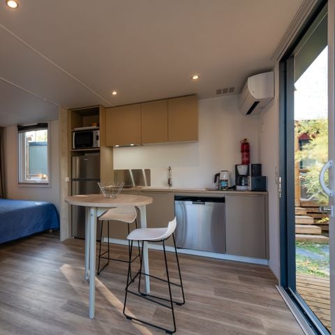 Mobilheim 2 Personen - 08 - KEYWEST LUXUS 1 CH 1 SDB - Muscat