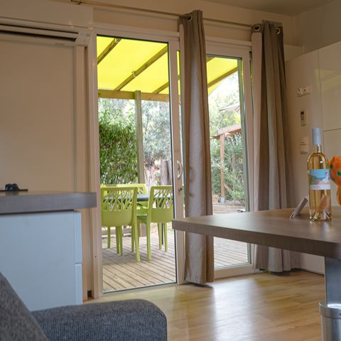 Stacaravan 2 personen - 08 - TAOS LUXE 1 CH 1 SDB - Bosquet