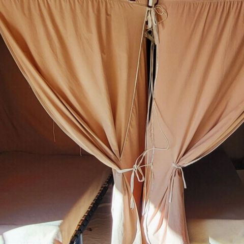Tente en toile et en bois 5 personnes - ECO 2ch 5P sans sanitaires