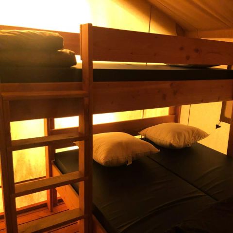 Safarizelt 5 Personen - Kalahari XL 3-Zimmer-Zelt 5 Personen Ohne Sanitäranlagen