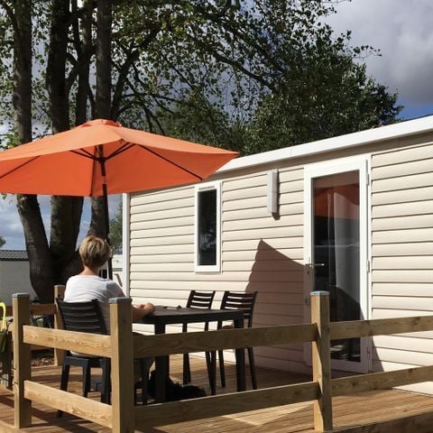 Stacaravan 4 personen - LODGE TULIPIER - 2 slaapkamers