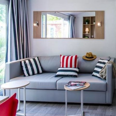 Mobilhome 4 personnes - Lodge Cerisier - 2 chambres