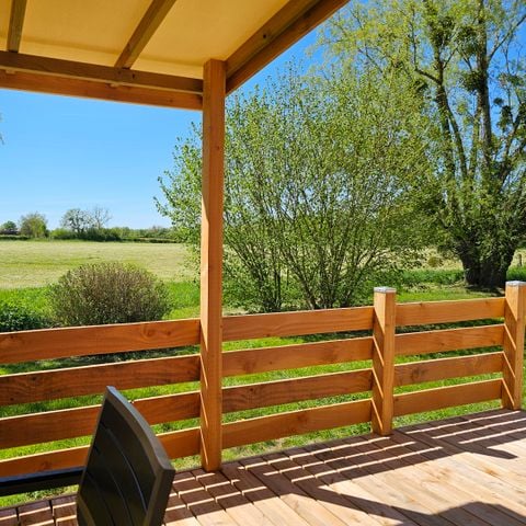 Mobilhome 6 personas - Lodge Chataignier - Vistas al campo - Novedad 2026
