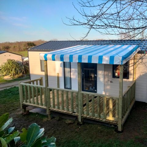 Stacaravan 4 personen - Modulo 27 m² - 2 slaapkamers