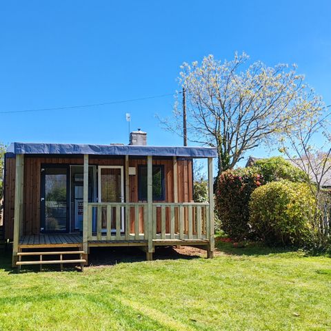 Stacaravan 2 personen - Studio 20m² - 1 kamer 1 tweepersoonsbed