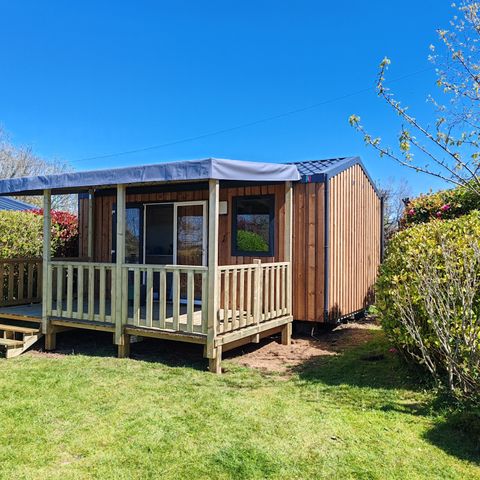 Mobile home 2 persons - Studio 20m² - 1 bedroom 1 double bed