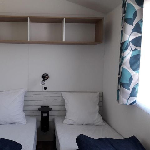 Stacaravan 4 personen - Bahia 27 m² - 2 slaapkamers - HOTELFORMULE