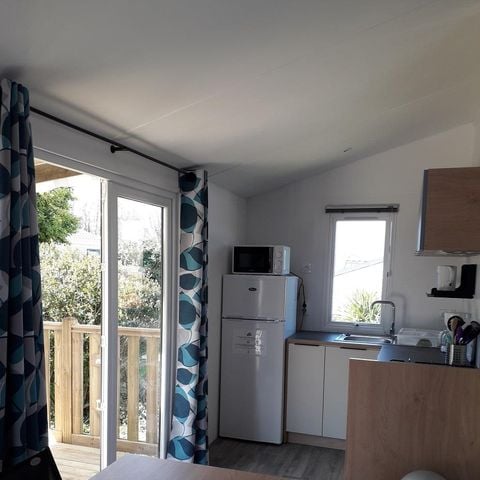 Stacaravan 4 personen - Bahia 27 m² - 2 slaapkamers - HOTELFORMULE