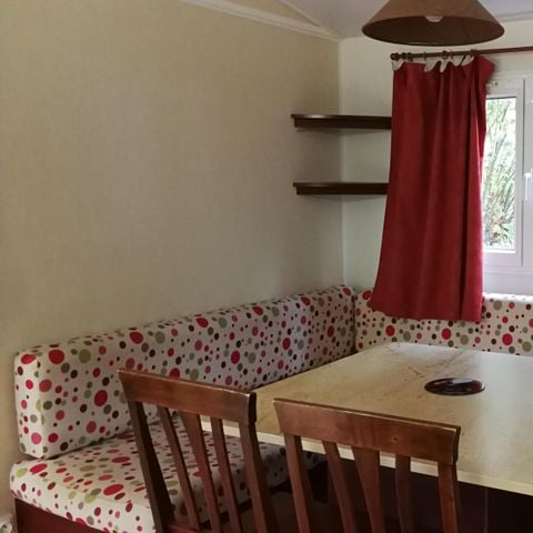 MOBILHOME 6 personnes - Mobilhome TRIO - 3 chambres, 45,5m² terrasse comprise 1/6 pers