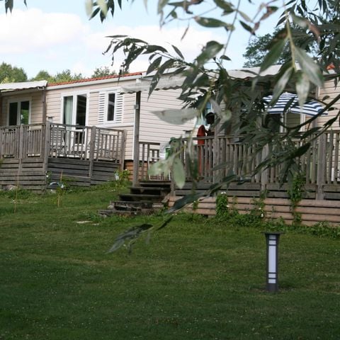 Mobilheim 6 Personen - Mobilheim LUXUS - 2 Zimmer - Seeblick - 47m² inkl. Terrasse 1/6 Pers.