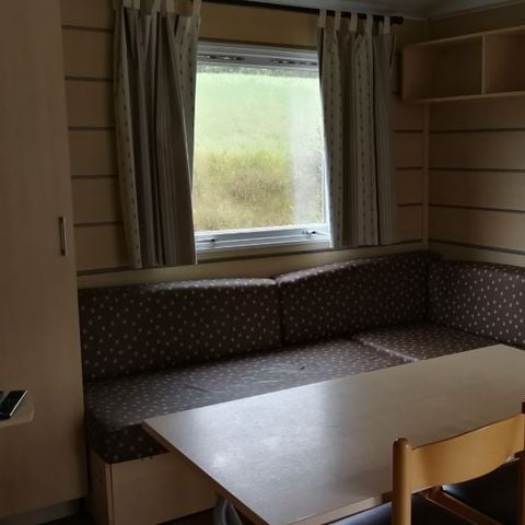 Stacaravan 6 personen - Stacaravan LUXE - 2 kamers - uitzicht op het meer - 47m² terras inbegrepen 1/6 pers