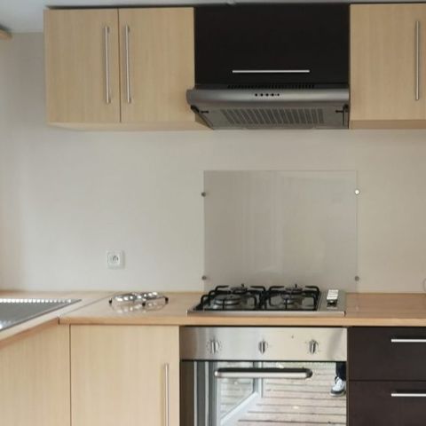 MOBILHOME 6 personnes - Mobilhome LUXE - 2 chambres - vue sur le Lac - 47m² terrasse comprise 1/6 pers