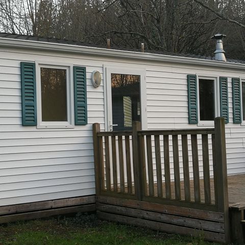 MOBILHOME 6 personas - Mobilhome PRIVILEGE Dimanche - 2 habitaciones - 40m² terraza incluida 1/6 pers