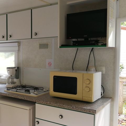 Mobile home 4 persons - Mobile-home ECO - 2 bedrooms - 34m² terrace included 1/4 pers