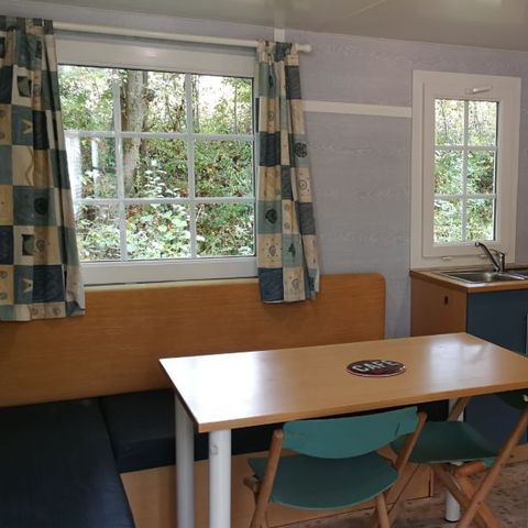Mobile home 1/6 persons - PRIVILEGE - 2 bedrooms - 40m² terrace included