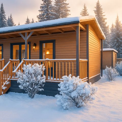 Mobilheim 4 Personen - Deluxe Lodge