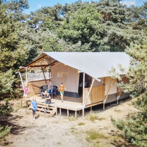 Zelt 4 Personen - Lodge-Zelt 25m²