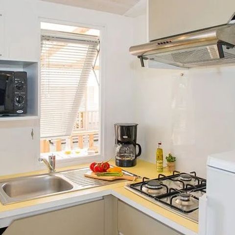 MOBILE HOME 5 people - Mobile-home | Comfort XL | 3 Bedrooms | 5 Pers. | Raised terrace | Air-con.