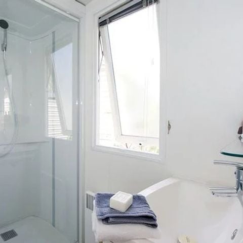 MOBILE HOME 5 people - Mobile-home | Comfort XL | 3 Bedrooms | 5 Pers. | Raised terrace | Air-con.
