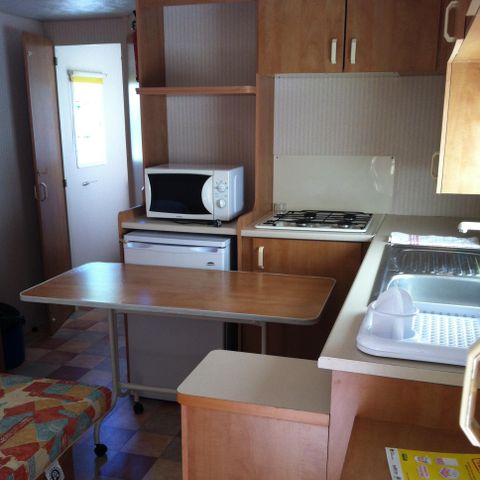 Mobile home 4 persons - Vintage Standard 20m² - 2 bedrooms + uncovered terrace + TV