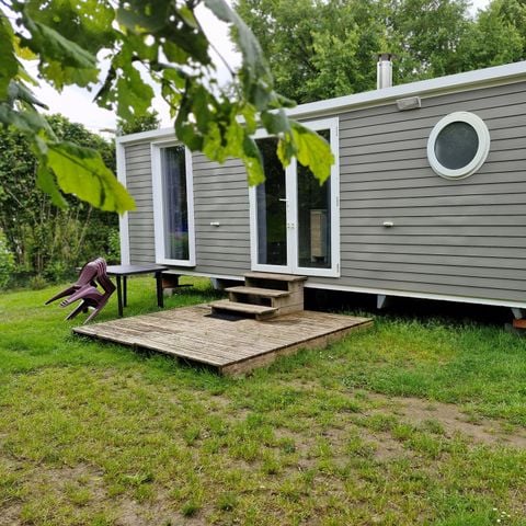 Mobilhome 4 personnes - Mobil-home O'Hara 2 chambres, terrasse non couverte + TV
