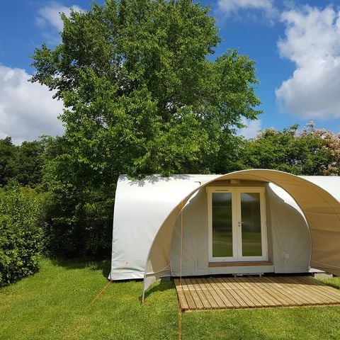 HÉBERGEMENT INSOLITE 4 personnes - Coco Sweet 17m²  Vue Lac - 2 chambres + terrasse semi-couverte (sans sanitaire)