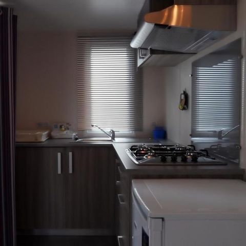 MOBILHOME 4 personas - DELUXE CON BAÑO - 2 dormitorios