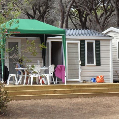 Mobile home 4 persons - DELUXE WITH BATHROOM - 2 bedrooms