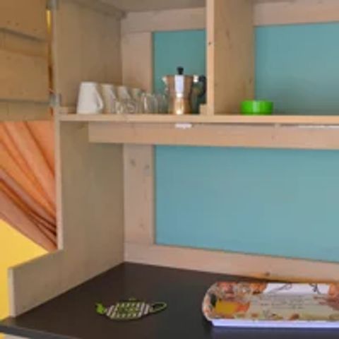 Tente en toile et en bois 4 personnes - SAFARI CONFORT (sans sanitaires)