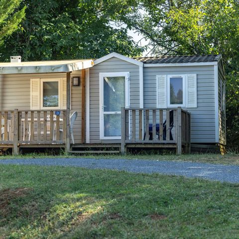 Mobilhome 6 personnes - Mobil-home | Classic | 2 Ch. | 4/6 Pers. | Terrasse surélevée