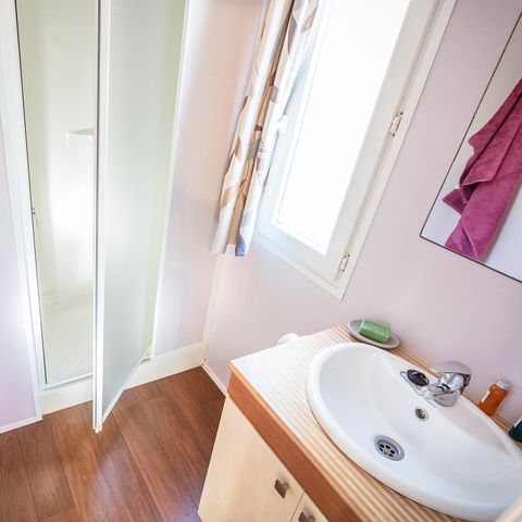 Mobilhome 6 personnes - Mobil-home | Classic XL | 2 Ch. | 4/6 Pers. | Terrasse surélevée | Clim.