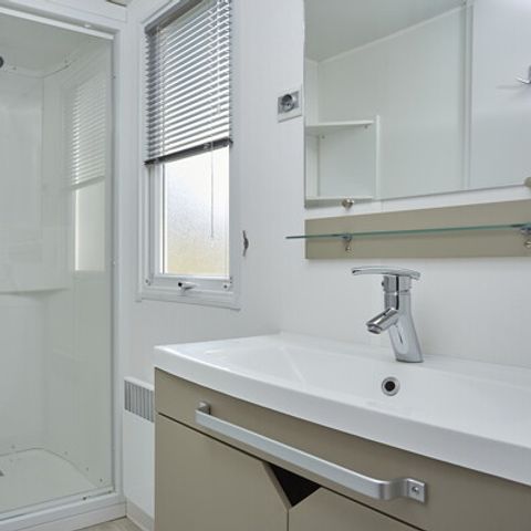 Mobilhome 6 personnes - Mobil-home | Premium Azure | 2 Ch. | 4/6 Pers. | Terrasse surélevée | Clim.