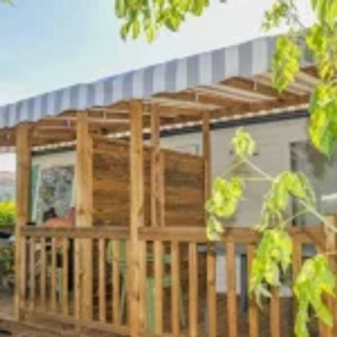 Mobile home 2 persons - Eco Mitoyen (adjoining another rental property)
